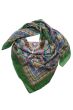 100% Silk Square Scarf | Garden Paisley