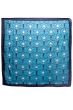 100% Silk Square Scarf | Marine Butterfly