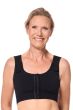 Sina Seamless Post-Surgical Compression Bra by Amoena | Front Closure with Pockets