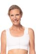 Sina Seamless Post-Surgical Compression Bra by Amoena | Front Closure with Pockets