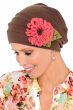 Hand Crocheted Aster Flower Brooch Pin | Hat & Headwear Accessory