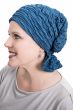 Textured Gathered Scarf Beanie