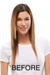 Top Form 18 Inch Human Hair Topper by Jon Renau Wigs