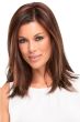 12 Inch Top Style Synthetic Hair Topper by Jon Renau | Monofilament