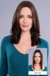 Top Trend Lace HD Straight 14 Inch Hair Topper by Jon Renau | Lace Front, Monofilament, Heat Friendly
