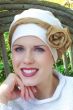rosette scarf twist to accessorize your headwear or turban