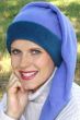Elf Sleep Cap:  Two Tone Stocking Sleeping Hat for Women or Men