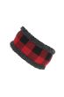 Faux Fur Lined Buffalo Plaid Headband | Chic Winter Headbands for Women