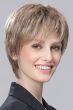 Pixie cut layered wig with wispy bangs