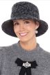 Leopard Print Wool Bucket Cloche Hat | Stylish Winter Hats for Women