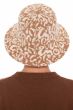 Leopard Print Wool Bucket Cloche Hat | Stylish Winter Hats for Women