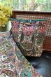 Cotton Woodblock Print Head Scarf and Tote Bag Set with Scrunchie