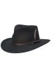 Wool Felted Feather Outback Hat | Stylish Hats for Men | UPF 50+