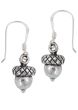 Sterling Silver Earrings | Petite Acorn Dangle Earrings