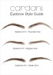 Cardani Human Hair False Eyebrows #15 - Stick On Eyebrow Wig