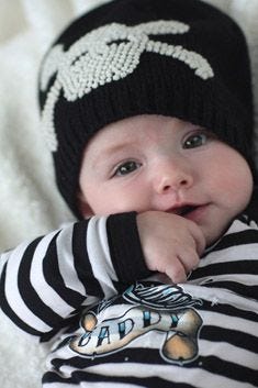 Pirate Beanie Cap For Kids