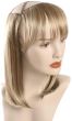Cardani Long Hair Halo with Detachable Bangs - Hairpiece for Hats I Hats with Hair
