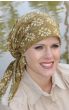 padded carol head scarf for hair loss and cancer patients