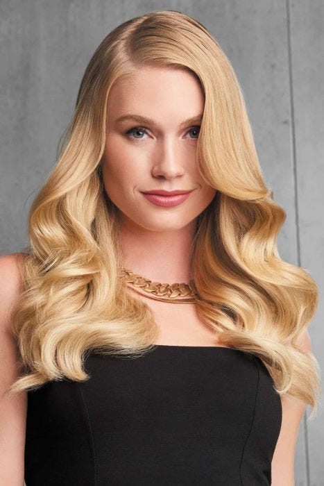 16 Inch Hair Extensions | 16 Inch Human Hair Fineline 10-Piece Extension Kit