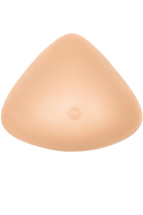 Nude colored breast prosthetic for mastectomy patients