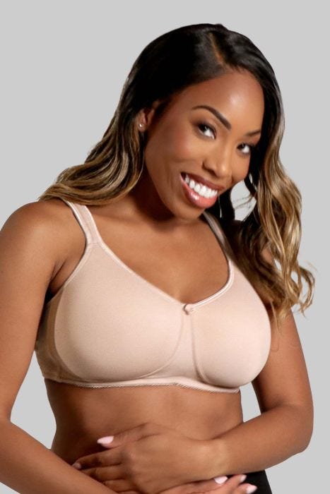 ABC Soft Shape T-Shirt Bra Style 515 | Seamless Pocketed Mastectomy Bra