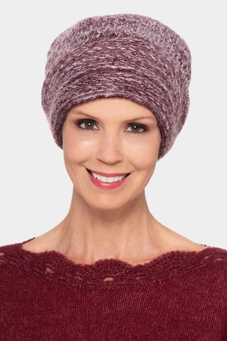 Angora Cuff Beanie Hat - Winter Beanies for Women