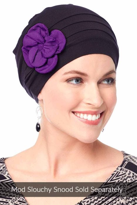Clearance Colors | Cardani® Hand Made Flower Pin | Bamboo Viscose Hat Accessory