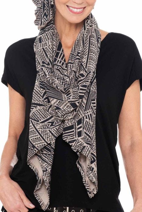 Cardani Bamboo Slip Over Convertible Infinity Scarf | 6-in-1 Scarf