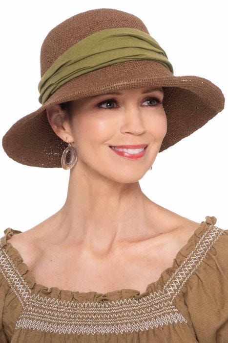 Shayla Crochet Toyo Sun Hat | Crocheted Summer Hats for Women
