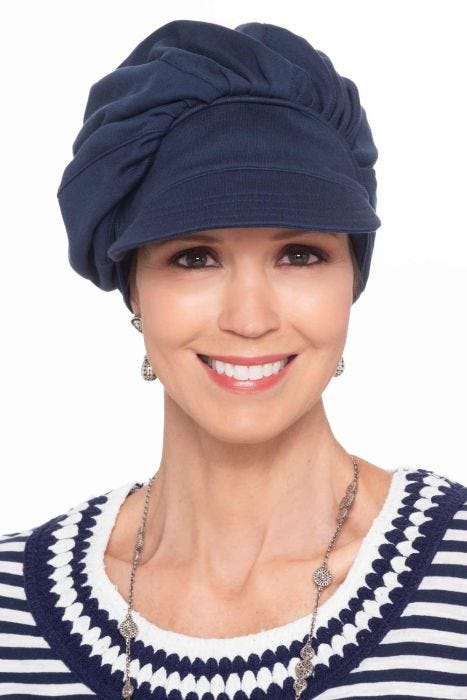 Pleated Elodie Newsboy Hat | 100% Cotton Newsboy Hats for Women