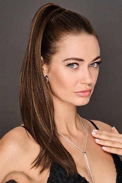 21 Inch Straight Claw Pony by Hairdo | Ponytail Extension