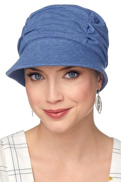 Lauren Visor Hat | Cardani 100% Cotton Hat with Bamboo Lining | UPF 50+ Sun Protection