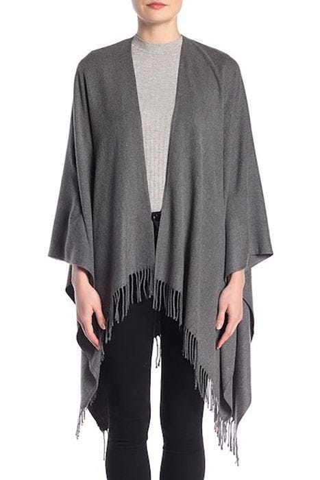 Soft & Cozy Solid Ruana | Wrap for Women