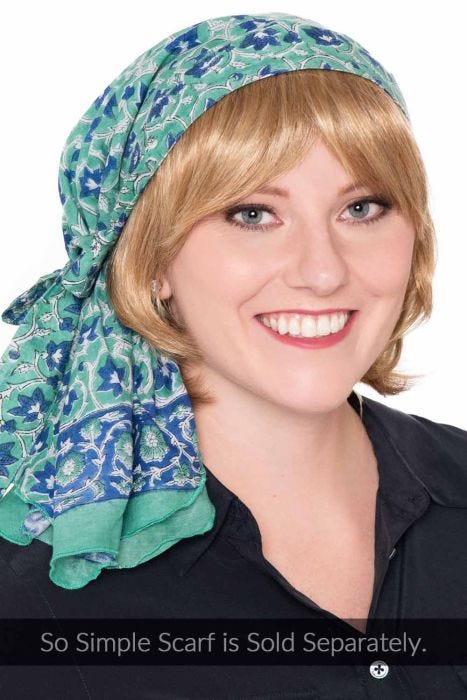 Clearance Cardani Medium Hair Halo - Hairpiece for Hats | Hats with Hair