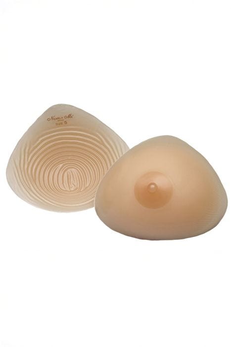 Nearly Me 390 Silicone Breast Form | Pocketed Bra Breast Prosthesis