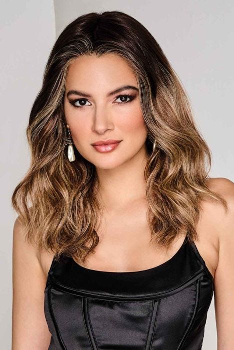 Balayage Beauty Wig by Raquel Welch | Heat Resistant, Lace Front, Mono Part