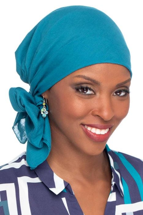 Cotton Square Head Scarves | 30.5" Solid Square Cotton Scarf