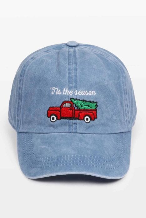 Hauling Holiday Cheer Baseball Cap | Christmas Baseball Cap for Women