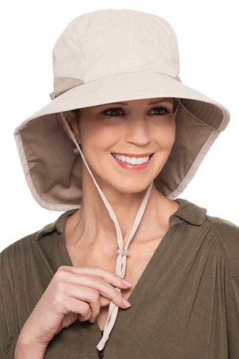 Sienna Sun Protection Safari Hat | Protective Sun Hats for Women