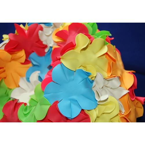 Flower Swim Cap Floral Bathing Cap with Flowers