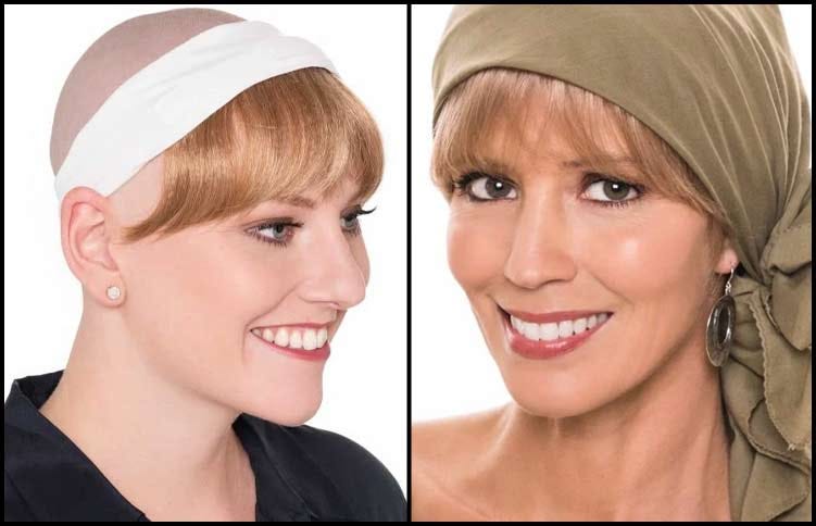 Instant Hair Headband with Bangs