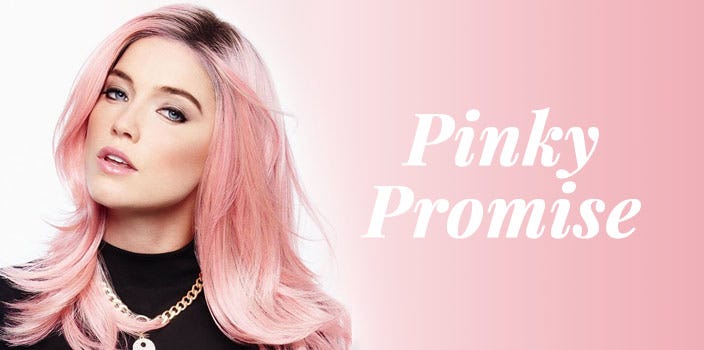 Pinky Promise by Hairdo Wigs - Pink Wig