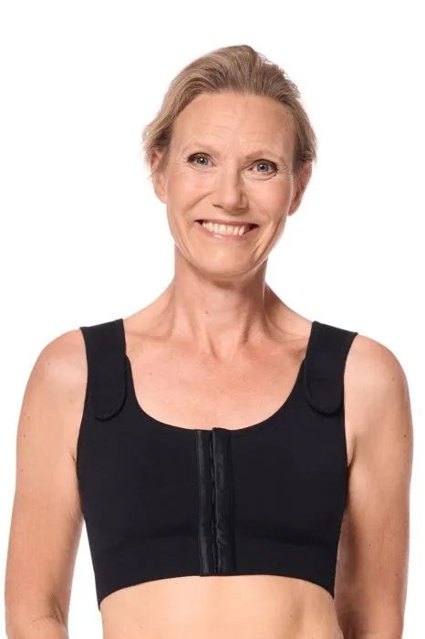 Compression bras after mastectomy