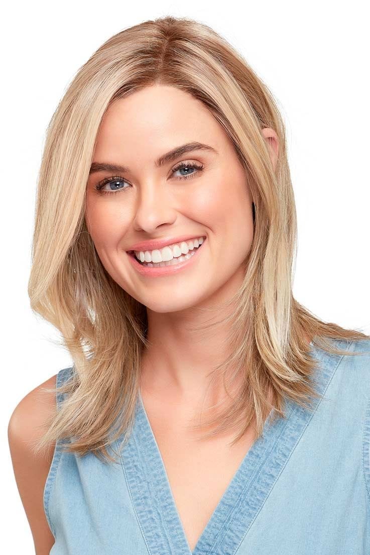 Drew by Jon Renau Wigs - Blonde wig with subtle dark roots