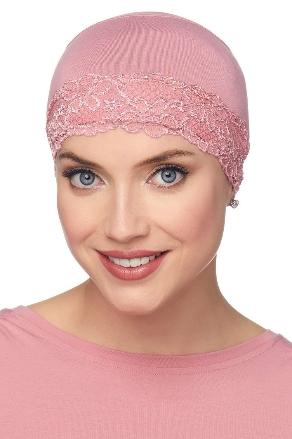 Lace Sleep Cap for Chemo