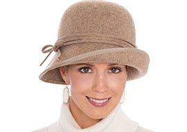 hat suited for women with petite head