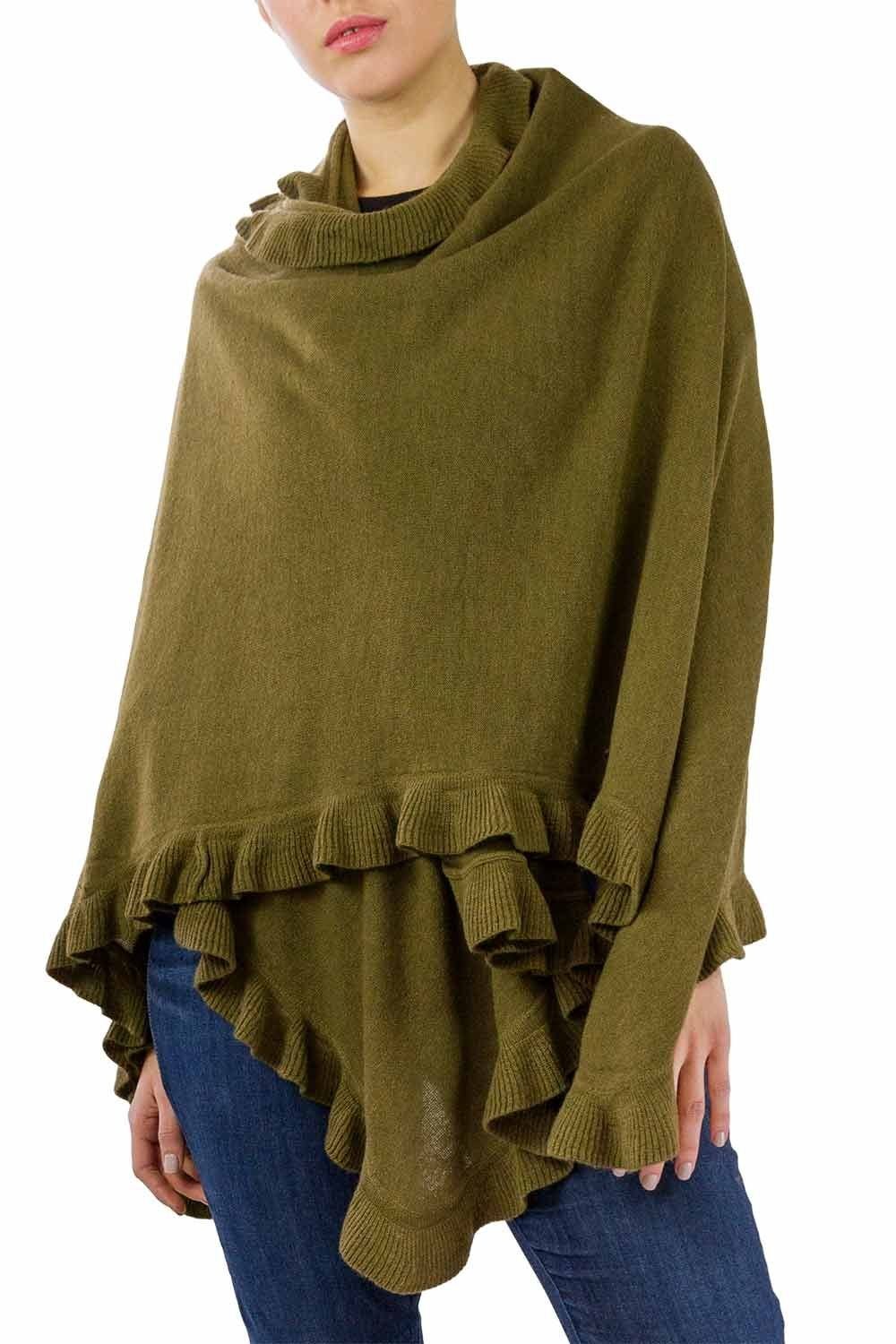 Ruffle Ruana Wrap