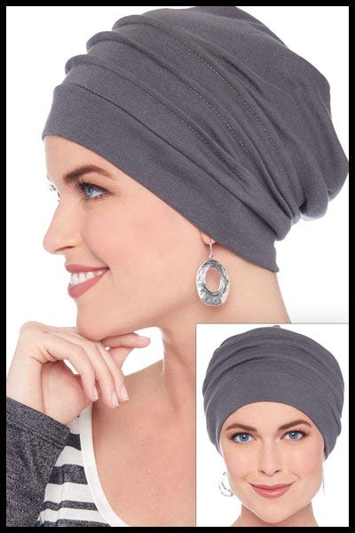 Slouchy Snood Hat | 100% Cotton